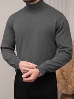 یقه اسکی طوسی sh406