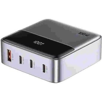 شارژر رومیزی GaN 100W چند پورت