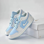 Nike - Air Jordan 1 Low کتونی نایک ایر جردن 1 لو سفید ابی
