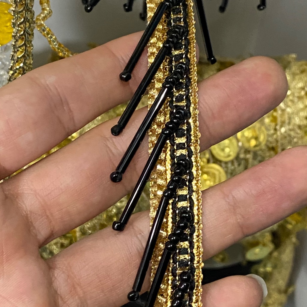 نوار خرجکار ملیله منجوق