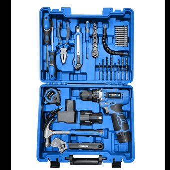 کیت 40 پارچه همراه دریل شارژی ویوارکس مدل VR1240-CDK