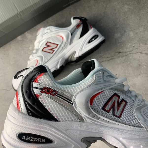 Newbalance - 530 کتونی نیوبالانس مدل 530 سفید قرمز