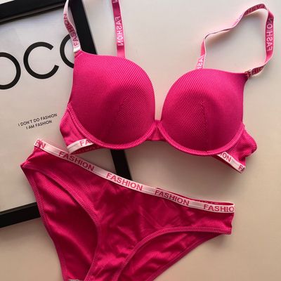 ست شورت و سوتین اسفنجی فشن