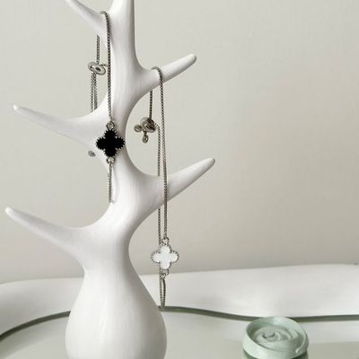 دستبند ونکلیف تک گل