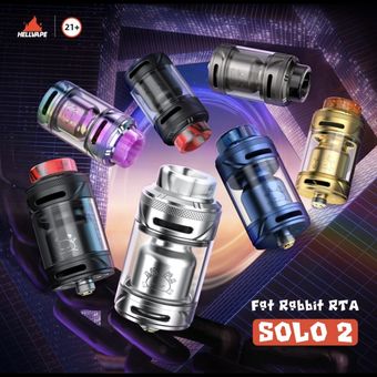 اتومایزر هل ویپ فت ربیت 2 / Hellvape Fat Rabbit Solo 2 RTA