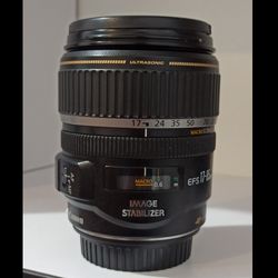 لنز 85-17  Canon ultrasonic دارای لرزشگیر در حد آک (کارکرده)