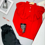 شومیز وشلوار شیک یلدایی دخترانه