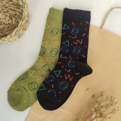 جوراب ساقدار طرح Doodle برند کالزی لند