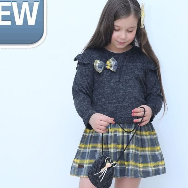 پیراهن انغوره وکیف شیک دخترانه