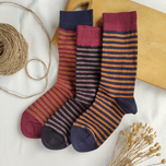 جوراب ساقدار مردانه طرح رینگی ریز برند بارکد