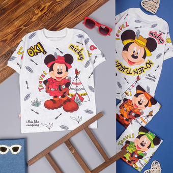 تیشرت اسپرت طرح میکی موس
