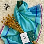 روسری نیلوفر آبی چند رنگ