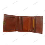 کیف پول چرم طبیعی مدل  سه لت