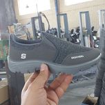 کفش کتانی راحتی زنانه مردانه اسکچرز کد311 رویه کتان و راشل قالب استاندارد زیره پیو تزریق