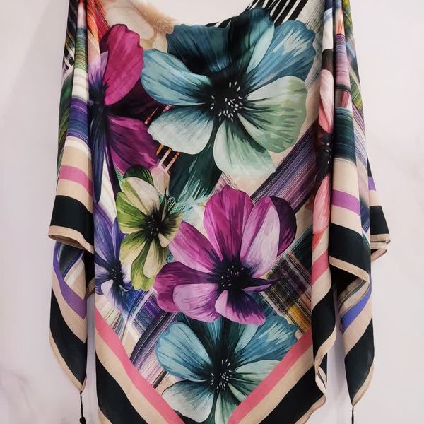 روسری شیک زنانه نخی