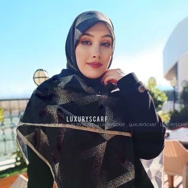 روسری شیک زنانه نخی .