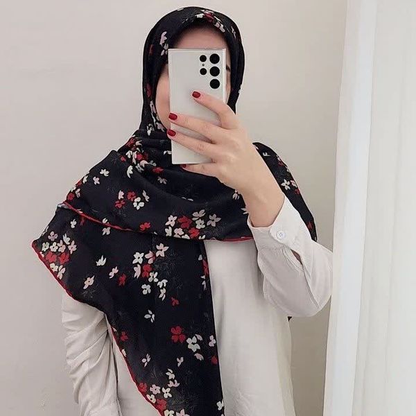 روسری شیک زنانه حریرابریشم