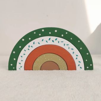 رنگین کمان چوبی