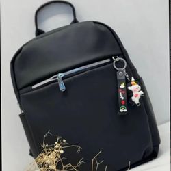 کوله پشتی فانتزی دخترانه آویزدار