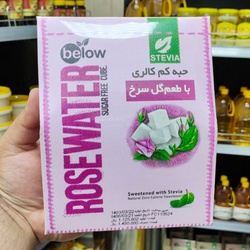 حبه بدون شکر استیویا بلو با طعم گل سرخ/300 گرمی