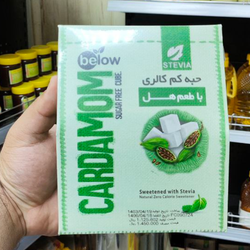 حبه بدون شکر استیویا بلو با طعم هل/300 گرمی