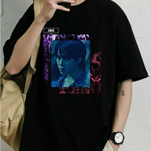 تیشرت مشکی جیمین - بی تی اس