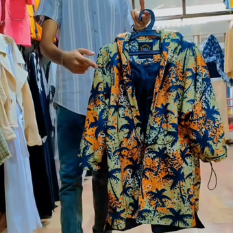 بارانی پاییزه رنگی