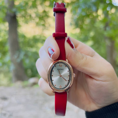 ساعت BAOKE بند چرم زنانه