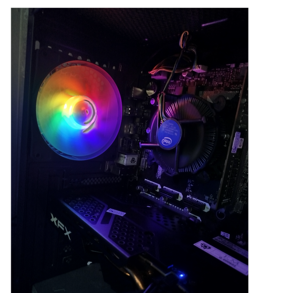 سیستم گیمینگ تا 15 میلیون تومان i5 4590/ ram 16/ rx580 با کیس چهار فن
