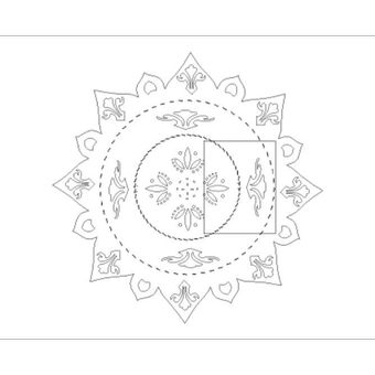 فایل کرول لامپ دستساز  فایل برش لیزری  (توضیحات کامل پایین نوشتم )