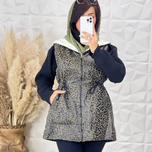 پافرشیک زنانه پلنگی