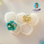 قالب سیلیکونی آکواریمی شکوفه (ساکورا) پنج تایی