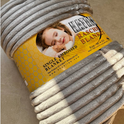 پتو مسافرتی کاترین راه راه یکنفره