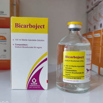 بی کربوجکت 100سی سی شرکت نصر(سدیم بیکربنات8/4 درصد) Bicarboject