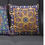 کاور کوسن مخمل پورشه کد 10 (یک عدد)