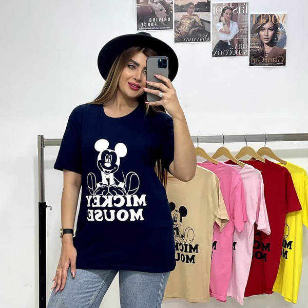 تیشرت شیک زنانه میکی موس