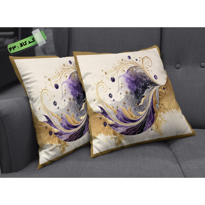 کاور کوسن مخمل پورشه کد 43 (یک عدد)