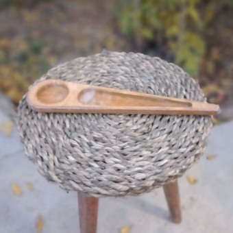 جا عود و شمع چوبی