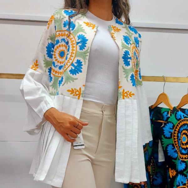 مانتو گلدوزی کد 1245