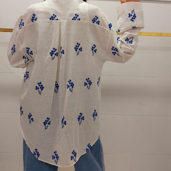 شومیز گل دوزی کد 112