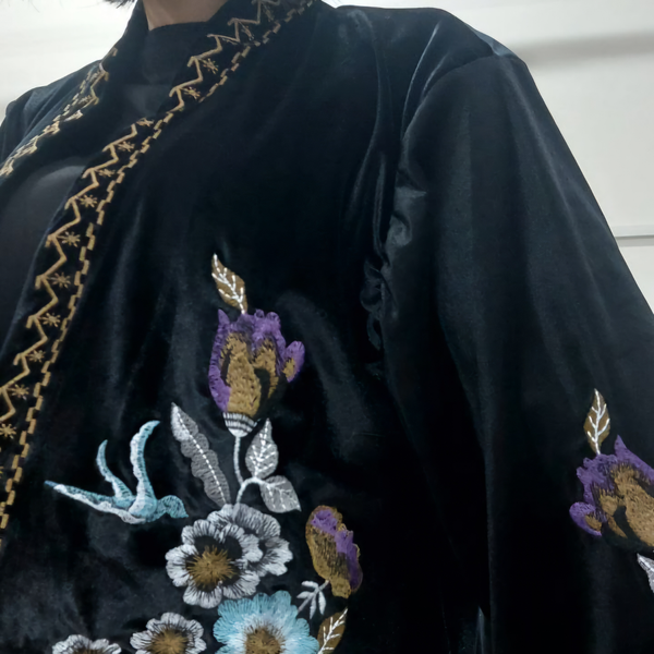 کت گلدوزی مخمل کد 131