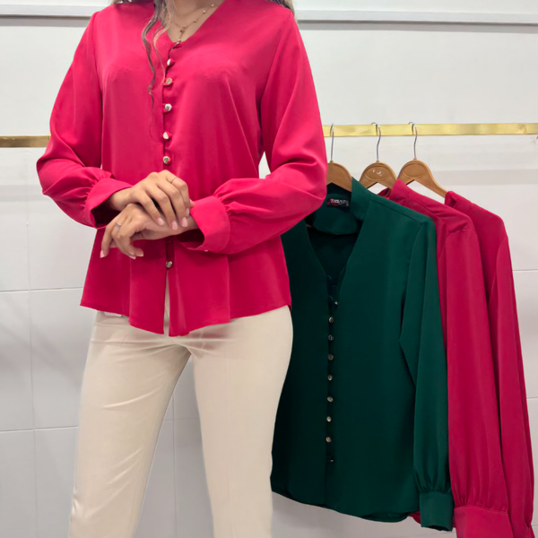 شومیز ساتن کد 119