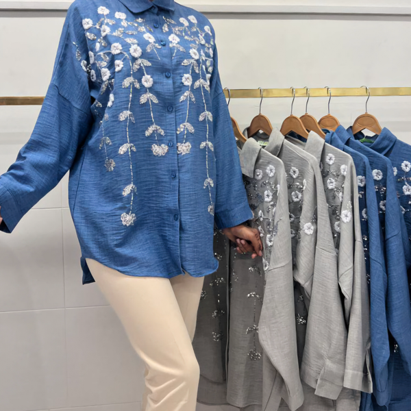 شومیز گلدوزی کد 114