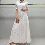 پیراهن سوزن دوزی ترک