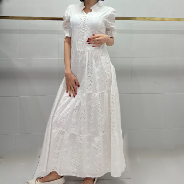 پیراهن سوزن دوزی ترک