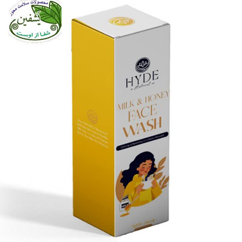 فیس واش گیاهی شیر وعسل