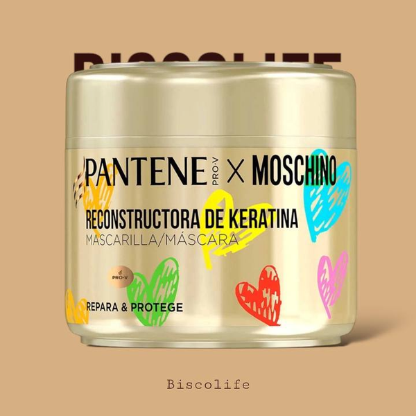 ماسک مو کاسه ای پنتن pantene مدل Pro-V Moschino حجم 300 میلی