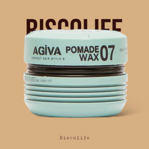 واکس مو آگیوا AGIVA Wax POMADE با درجه سختی 07 حجم 175 میلی