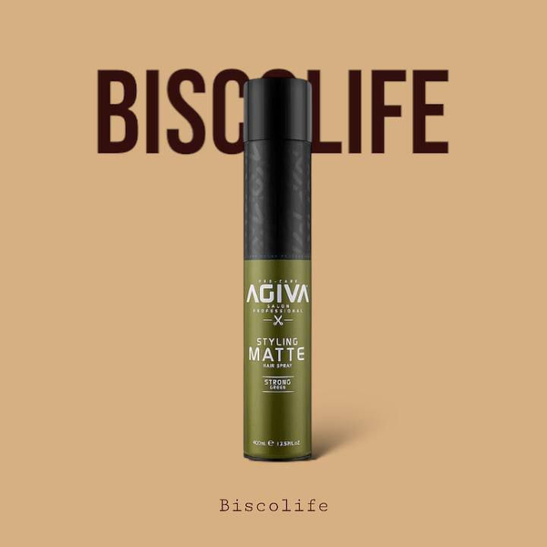 اسپری حالت مو آگیوا Agiva مدل Styling   Matte رنگ سبز 400 میلی