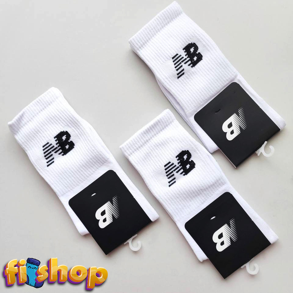 جوراب ساق بلند نیوبالانس (مشکی و سفید)